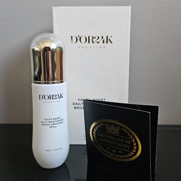 D'OR 24K YOUTH BOOST DAILY MOISTURIZER BROAD SPECTRUM SPF 30- 1.35 fl oz \ 40 ml - Picture 5 of 5